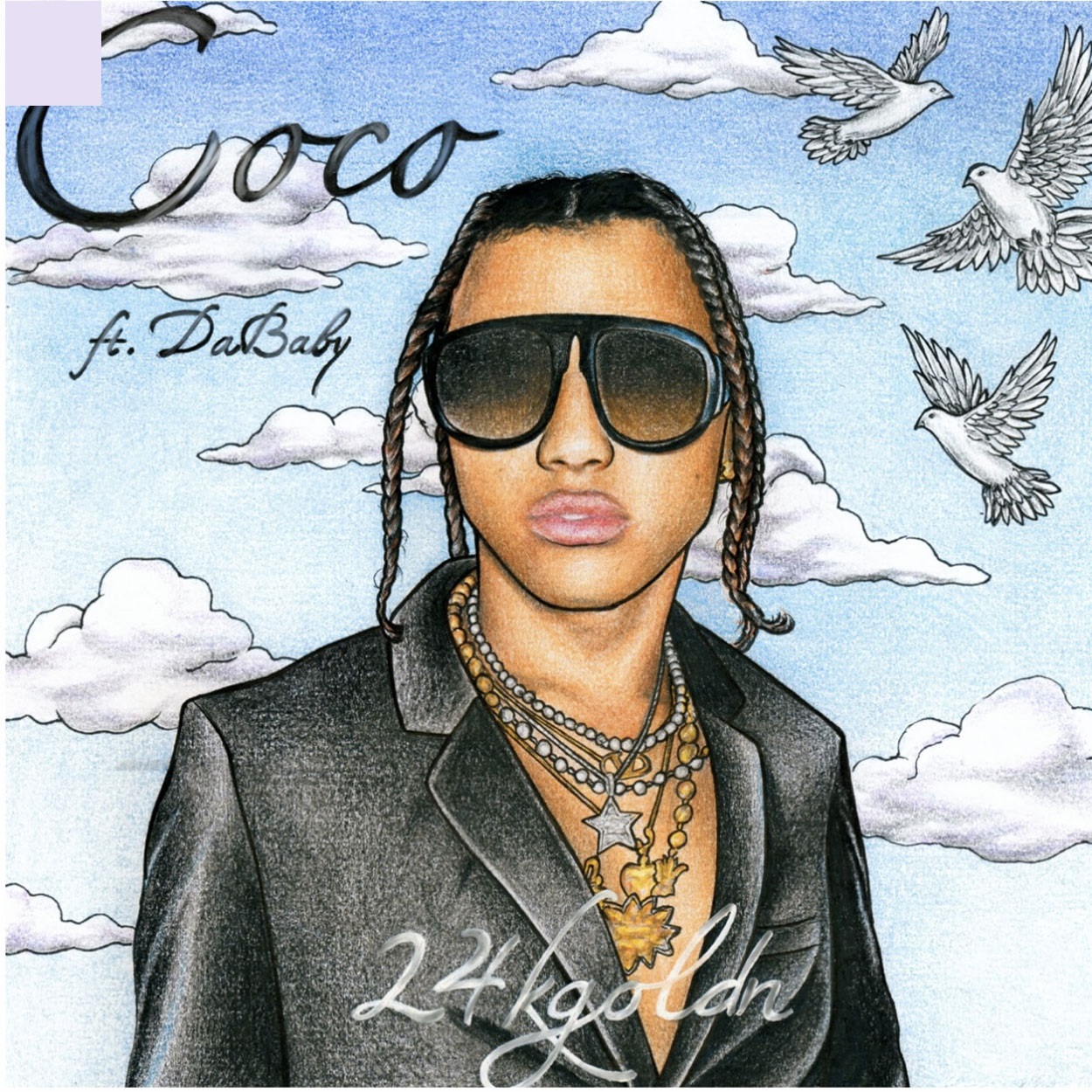 دانلود آهنگ Coco 24kGoldn Ft DaBaby